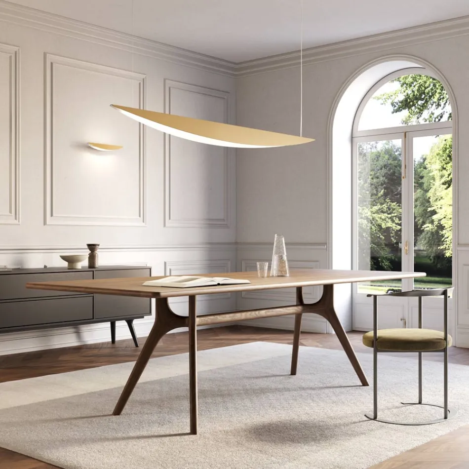 Chandelier Made of Recyclable Aluminum in Various Colors - Mila Viadurini