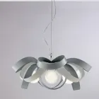 Shabby chic white metal chandelier for tasteful decor – Sea Viadurini