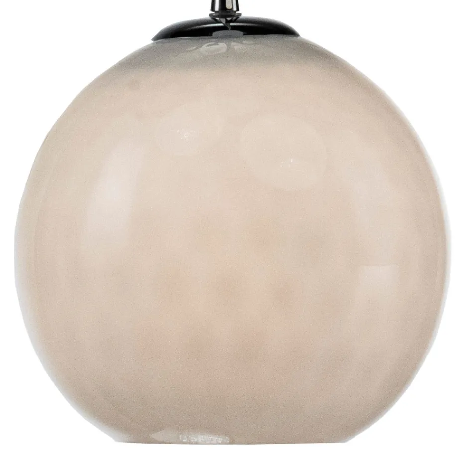 Lucilla - Venetian Glass Three-Dome Pendant Chandelier Made in Italy Viadurini