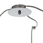 Three-Light Small Chandelier in Hand-Blown Glass Made in Italy - Iride Viadurini