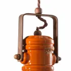 Chandelier design vintage handmade ceramics Cameron Ferroluce Viadurini