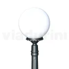 110 cm high street lamp in Acrylic and Anthracite Aluminum Made in Italy - Trovaantracite Viadurini