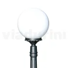145 cm high street lamp in Acrylic and Anthracite Aluminum Made in Italy - Trovaantracite Viadurini