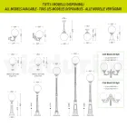 230 cm high street lamp in Acrylic and Anthracite Aluminum Made in Italy - Trovaantracite Viadurini