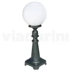 69 cm tall street lamp in Acrylic and Anthracite Aluminum Made in Italy - Trovaantracite Viadurini