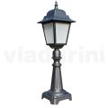 76 cm high street lamp in Anthracite Glass and Aluminum Made in Italy - Scintilla