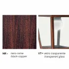 Low streetlight for outdoor in aluminum produced in Italy, Kristel Viadurini