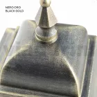 85 cm high outdoor lamp in glass and die-cast aluminum - Alchemist Viadurini