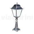 85 cm high outdoor lamp in glass and die-cast aluminum - Alchemist