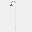 Garden Lamp Post with High or Low Arch in Brass and Copper - Edge by Il Fanale Viadurini