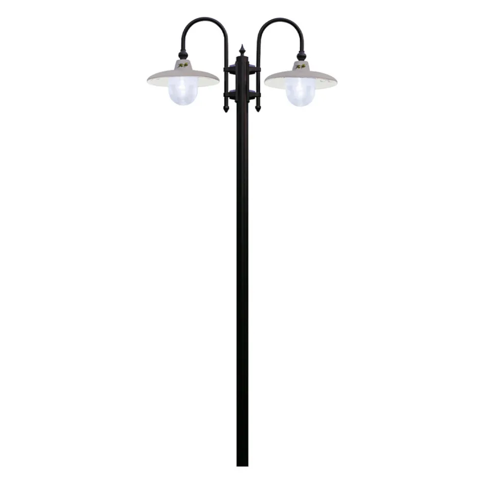 Aluminum Garden Lamp with 1 or 2 or 3 Lights Design - Campobasso Viadurini
