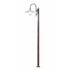 Aluminum Garden Lamp with 1 or 2 or 3 Lights Design - Campobasso Viadurini
