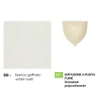 White aluminum garden lamp with 1 light produced in Italy, Anusca Viadurini