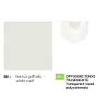 White aluminum garden lamp with 1 light produced in Italy, Anusca Viadurini