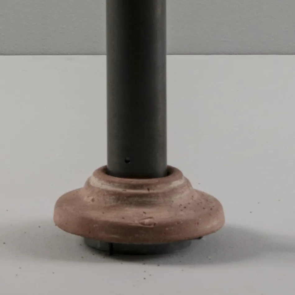 Garden Lamp in Aluminum and Galestro Made in Italy - Toscot Spoleto Viadurini