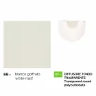 Garden lamp in white die-cast aluminum made Italy, Anusca Viadurini