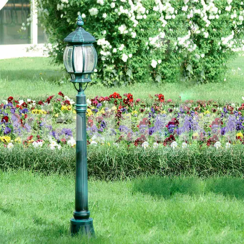 Garden lamp in die-cast aluminum made in Italy, Anika Viadurini