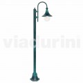 Garden lamppost made with die-cast aluminum, made in Italy, Anusca