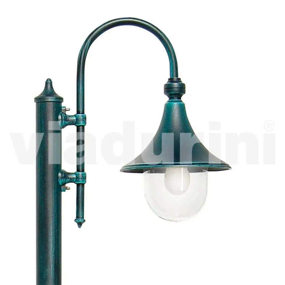 Garden lamp in die-cast aluminum made in Italy, Anusca Viadurini