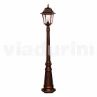 Garden lamp in die-cast aluminum made in Italy, Aquilina Viadurini