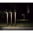 Outdoor Lamppost in Antique Brown Metal 2 Heights - Saint Tropez by Il Fanale Viadurini