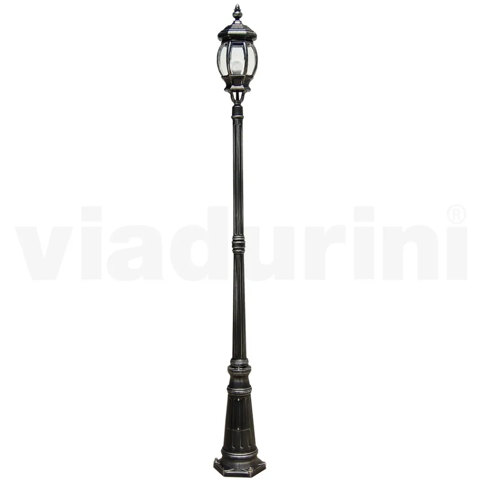 Vintage Style Lamp in Die Cast Aluminum Made in Italy - Leona Viadurini