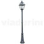 Vintage Style Lamp in Aluminum and Glass Made in Italy - Vivian Viadurini