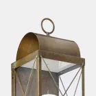 Wall Lantern with Classic Design Candle in Brass - Lanterne by Il Fanale Viadurini