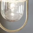 Outdoor Suspension Lantern in Hand Painted Aluminum - Bari Viadurini