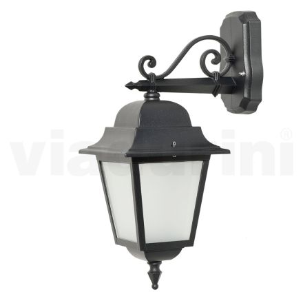 Outdoor Lantern in Die-Cast Aluminum and Glass Diffuser - Scintilla Viadurini