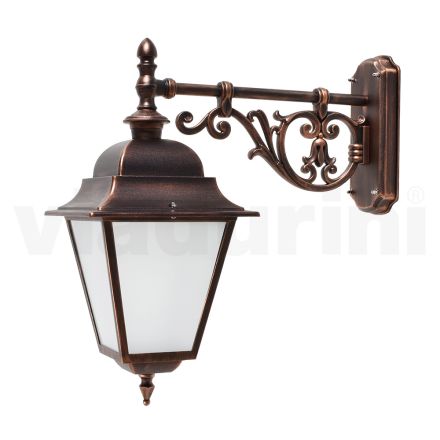 Outdoor Lantern in Glass and Aluminum in 5 Different Finishes - Alchemist Viadurini