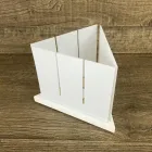 Modern Design Lantern in High Quality White Corian Made in Italy - Sisifo Viadurini