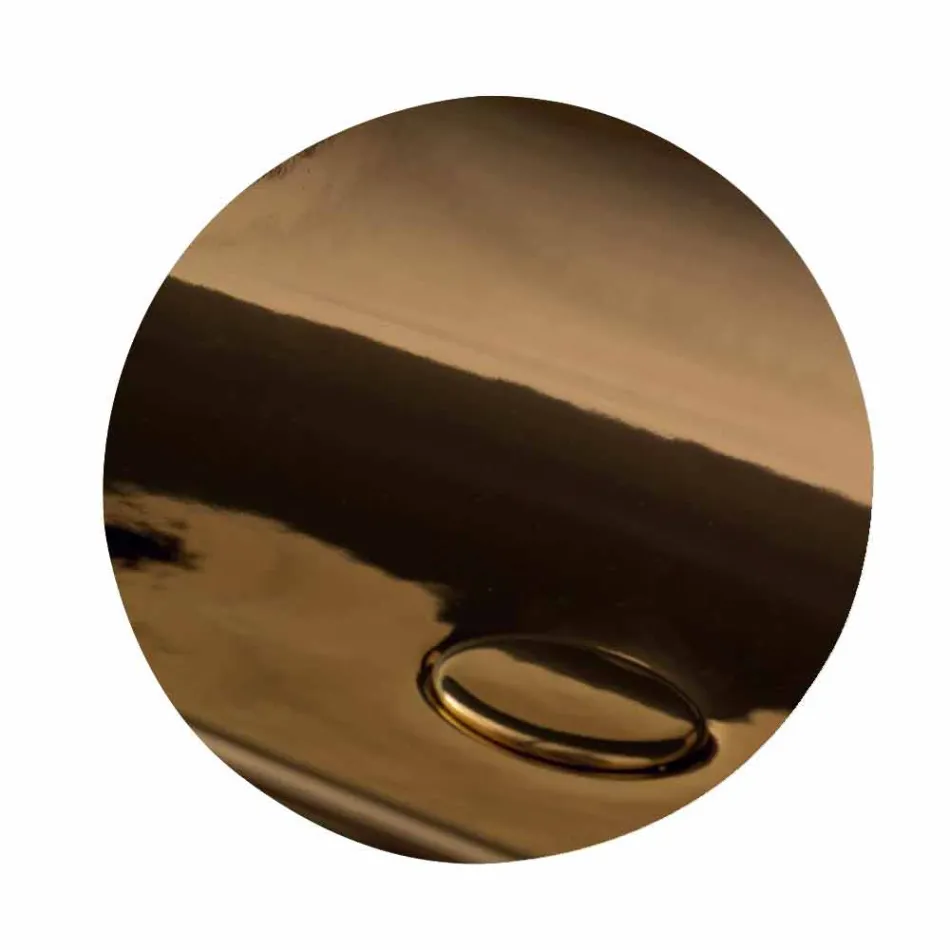 Countertop ceramic washbasin 45x32cm made in Italy Star, modern design Viadurini