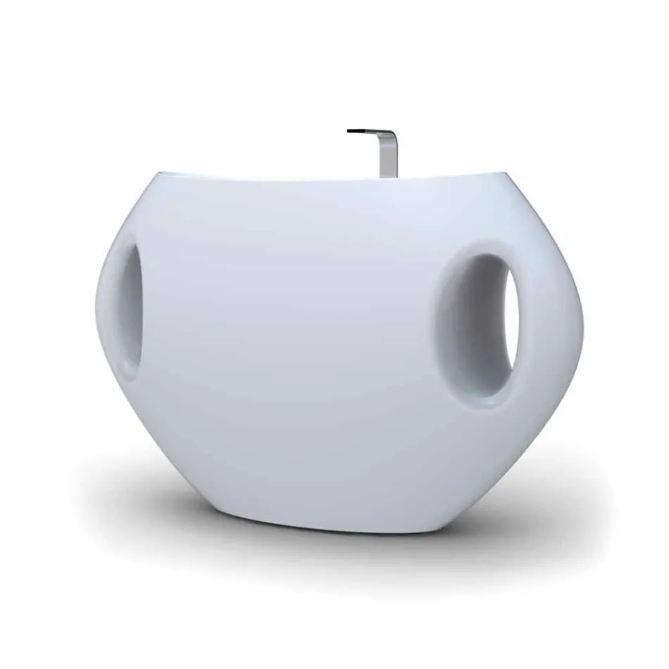 Washbasin modern design column Pandora made in Italy Viadurini