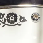 Built-in Baroque built-in sink in fire clay made in Italy, Otis Viadurini