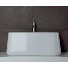 High Modern Countertop Washbasin in Made in Italy Ceramic Oliena Viadurini