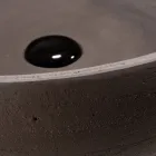 Countertop Bathroom Washbasin in Refractory Clay Made in Italy - Diego Viadurini