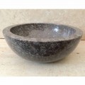 Grey natural stone countertop washbasin Levi
