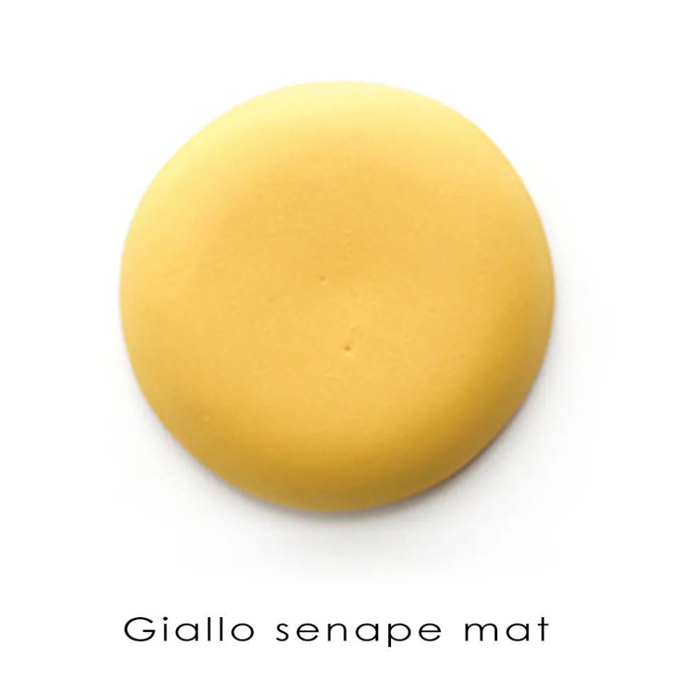 Freestanding Bathroom Washbasin in White and Colored Ceramic 42 cm - Meridiano Viadurini