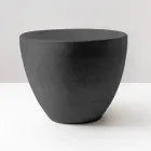 Conical Countertop Sink in Hand-Turned Fireclay - Orbite Viadurini