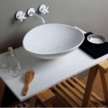 Modern design ceramic countertop basin Animals, made in Italy
