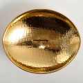 Golden ceramic countertop basin Animals, made in Italy, modern design