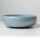 Raku Clay Countertop Sink with Metallic Craquelé Luster - Prisma Viadurini