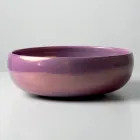 Raku Clay Countertop Sink with Metallic Craquelé Luster - Prisma Viadurini