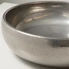 Hand-Turned Metallic Raku Clay Countertop Sink - Prisma Viadurini