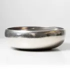 Hand-Turned Metallic Raku Clay Countertop Sink - Prisma Viadurini