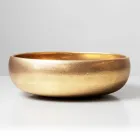 Hand-Turned Metallic Raku Clay Countertop Sink - Prisma Viadurini