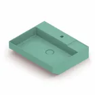 Ceramic counter top washbasin made in Italy, Viviano Viadurini