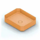 Modern ceramic counter top washbasin made in Italy, Zulimo Viadurini