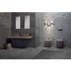 Modern Countertop Washbasin in White or Colored Trabia Ceramic Viadurini